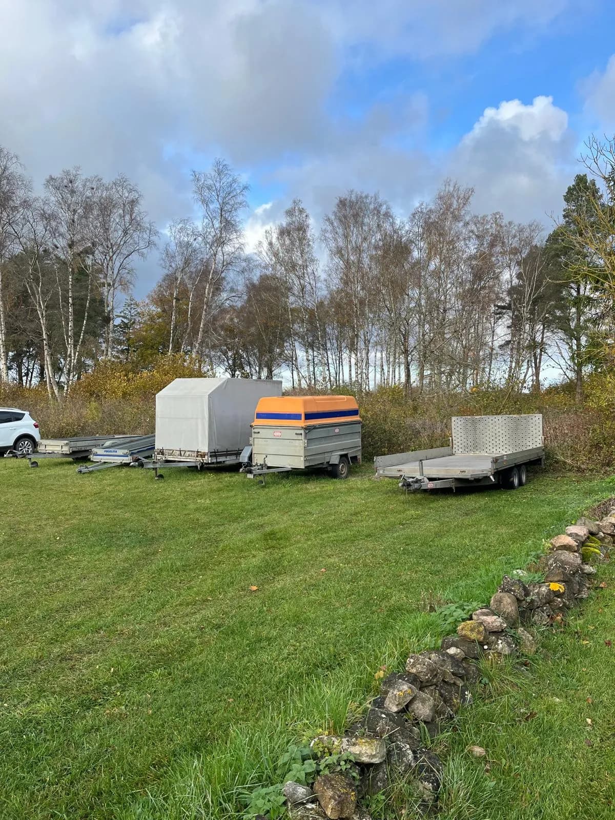 Släpvagn för uthyrning